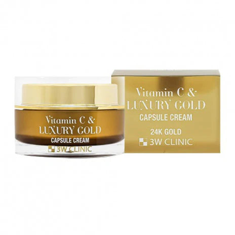 3W Clinic Vitamin C & Luxury Gold Capsule Cream