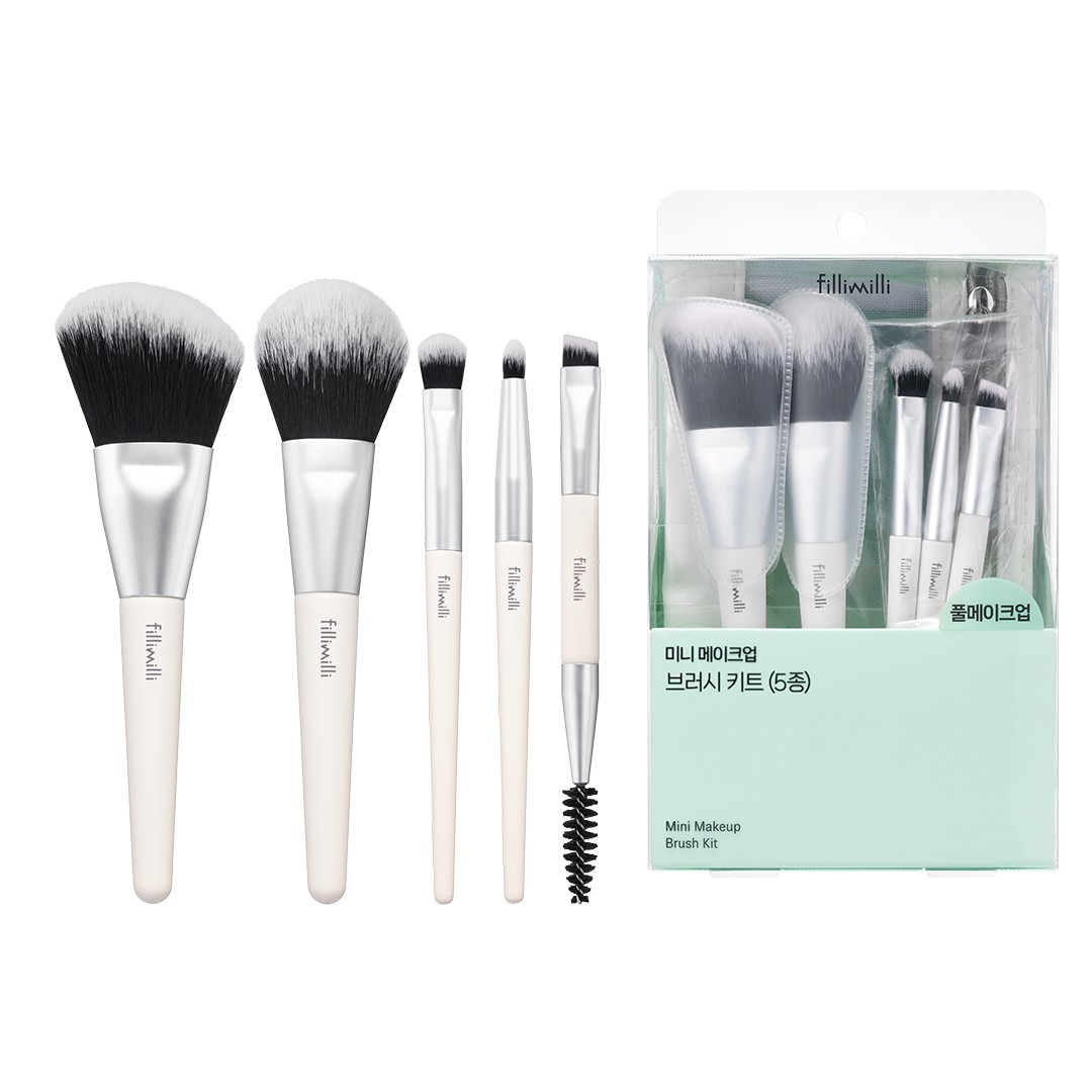 Fillimilli Mini Makeup Brush Kit 5PCS