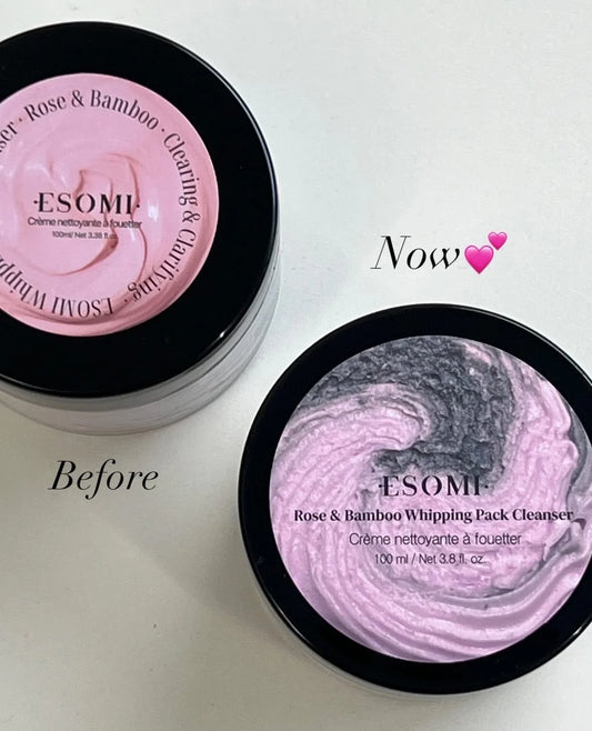 ESOMI Rose & Bamboo Whipping Pack Cleanser