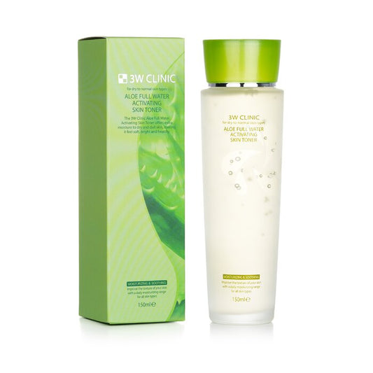 3W Clinic Aloe Full Water Activating Skin Toner