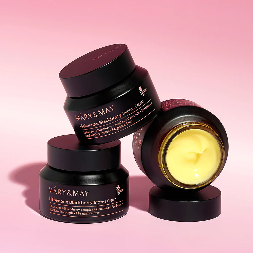 [Mary&May] Idebenone Blackberry Intense Cream 70g