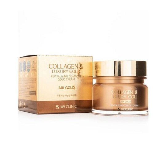 3W Clinic Collagen & Luxury Gold Revitalizing Comfort Gold Cream