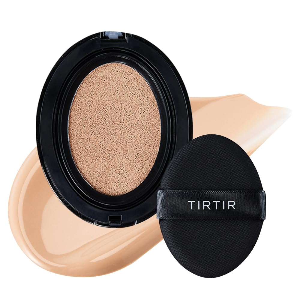 TirTir Mask Fit Cushion Puff (Black, 2ea)