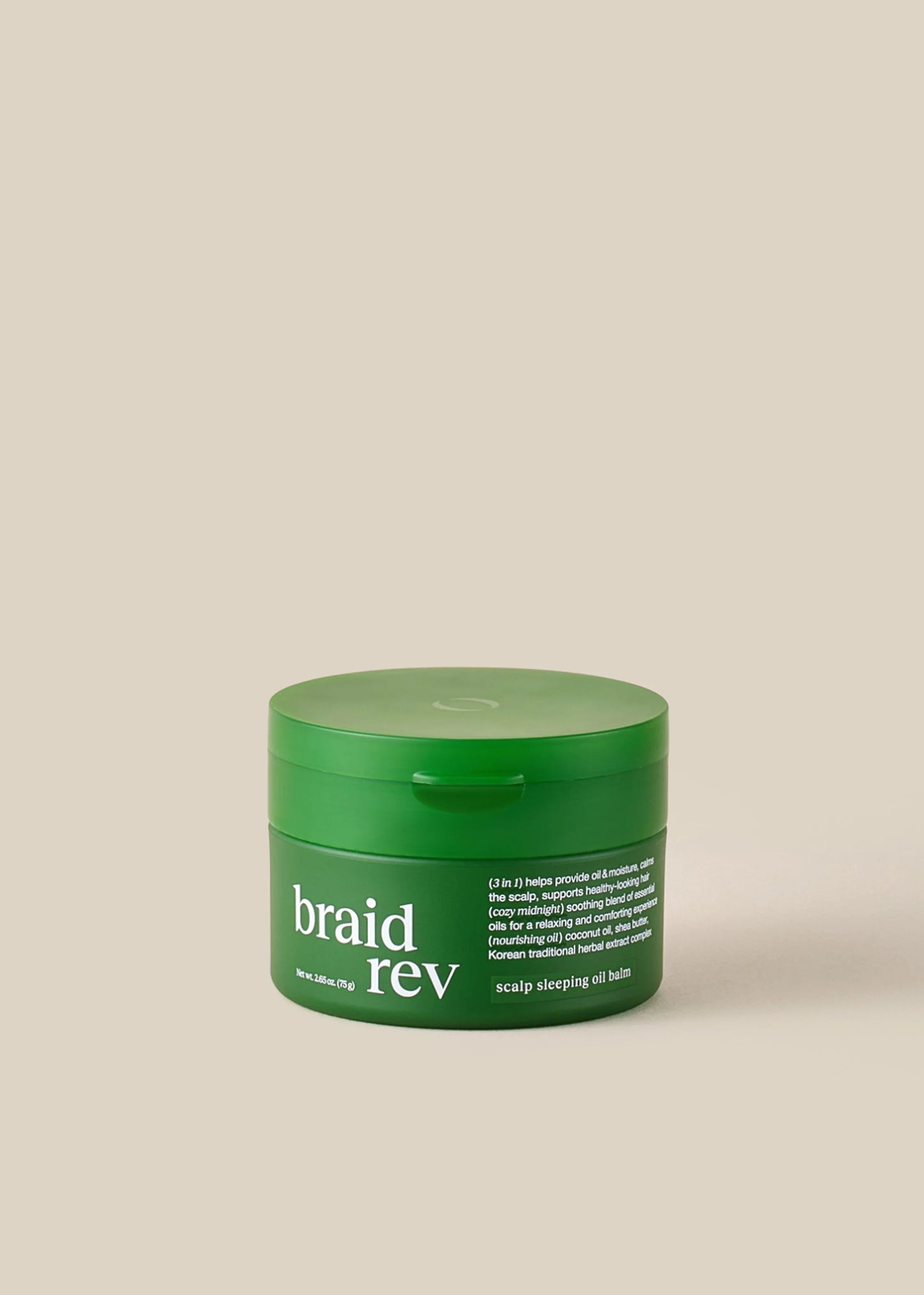 Bephor_Braid Rev Scalp Sleeping Oil Balm