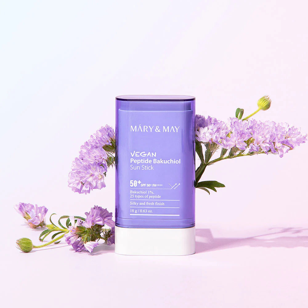 [Mary&May] Vegan Peptide Bakuchiol Sun Stick SPF50+ PA++++ 18g