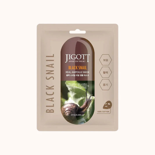 Jigott Black Snail Real Ampoule Mask
