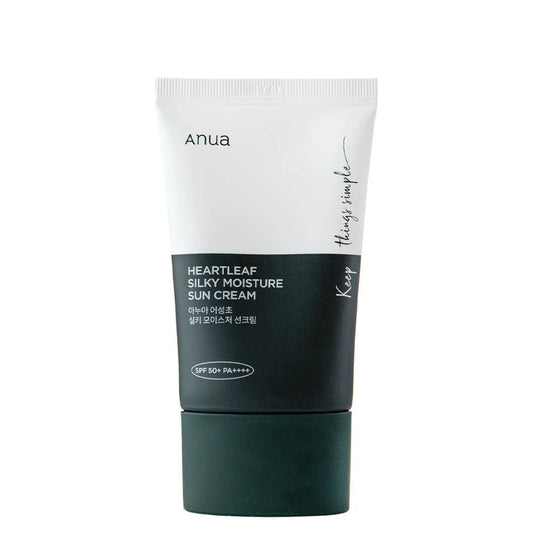 HEARTLEAF SILKY MOISTURE MILD SUNSCREEN 50ML