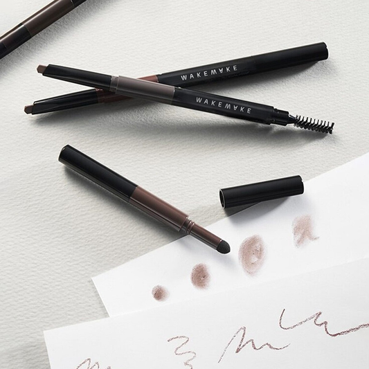 [WAKEMAKE] Powder Jet Dual Brow 05 Dark Brown (2401 Renewal)