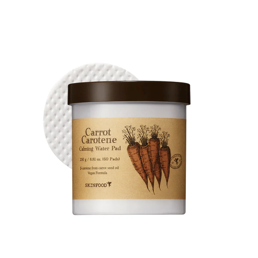 Skinfood Carrot Carotene Calming Water Pad 60pcs